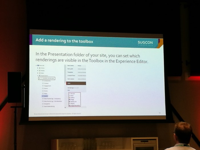 Sitecore SXA rendering toolbox